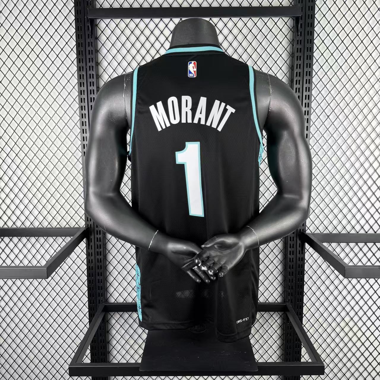 Men Portland Trail Blazers #1 Morant black 2026 NBA jersey 0906003